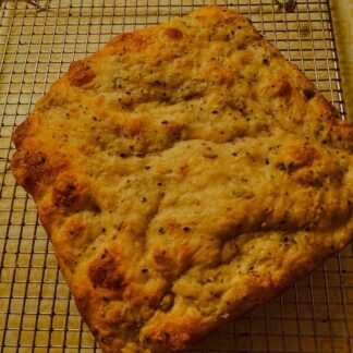 Garlic Rosemary Sourdough Focaccia