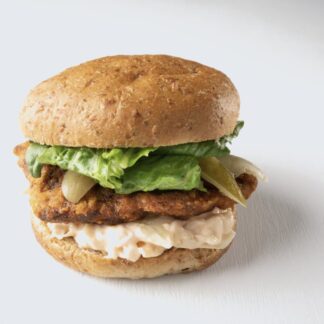 Spicy Vegan Chick Filet Sandwich
